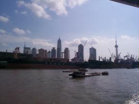 Pudong from river